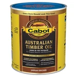 Achieve Rich Jarrah Brown Finish - Cabot Water Reducible Stain 1 Qt New. Price: $51.99.