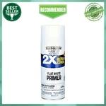 White Primer, Rust-oleum American Accents 2X Ultra Cover Flat Spray PAINT-12 Oz New. Price: $8.68.