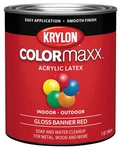 Krylon K05633007 Colormaxx Acrylic Latex Brush Paint For Indoor/outdoor New. Price: $34.91.