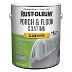 Rust-oleum 320473 1 Gal Floor Coating, Gloss Finish, Dove Gray, Water New. Price: $67.20.