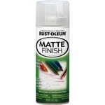 Rust-oleum 267028 Spray Paint, Matte, Clear, 11 Oz, Can New. Price: $19.94.