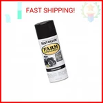 Rust-oleum 280123 Farm & Implement Spray Paint, Oz, Gloss Black (pack Of 1) New. Price: $14.72.