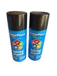 Colorplace Fast Dry Spray Paint Gloss Black Interior /exterior Aerosol Qty 2 New. Price: $10.00.