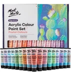 Mont Marte Acrylic Colour Pastel Paint Set Signature 24PC X 36ML (1.2 Us Fl.oz), New. Price: $37.00.