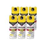 Rust-oleum Custom Spray 5-IN-1 Gloss Sunburst Yellow Paint 12 Oz 6-PACK! New. Price: $64.95.