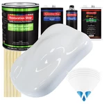 Winter White Gallon Low Voc Urethane Basecoat Clearcoat Car Auto Paint Kit New. Price: $400.99.