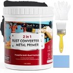 Dwil Rust Converter For Metal, 1 Paint And 32OZ, Black New. Price: $45.10.