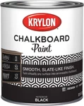 K05223000 Chalkboard Paint Special Purpose Brush-on, Black, Quart, 1 Quarts (pac New. Price: $25.99.