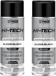 Hi-tech 16-115 Enamel Spray Paint Gloss Black 12OZ General Purpose Coating 2-PK New. Price: $23.00.