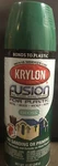 Krylon Fusion Green Spring Grass For Plastic Spray Paint 12 Oz. Gloss New. Price: $30.00.