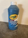 Crayola 542016007 Oz Washable Paint - Turquoise New. Price: $14.95.