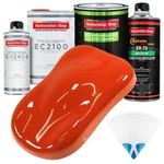 Tractor Red Low Voc Auto Paint Urethane Basecoat Quart Kit & European Clear New. Price: $248.99.