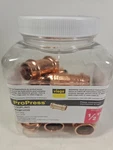 Viega Propress 1/2 In. Copper Coupling No Stop (pack Of 10) 77440 New. Price: $32.95.