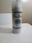 New Rust-oleum Chalked Ultra Spray Paint, 11 Ounce,matte Clear Free Shipping. Price: $19.79.