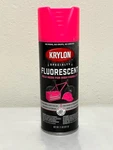 Krylon Fluorescent Cerise Spray Paint 11 Oz Neon Pink High Visibility 3105 New. Price: $17.75.