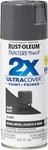 Rust-oleum Painter's Touch 2X Ultra Cover Spray Paint, 12 Oz, 110+ Colors New. Price: $10.22.