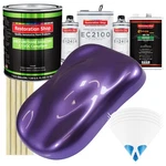 Plum Crazy Metallic Low Voc Urethane Basecoat Gallon Kit & European Clear New. Price: $436.99.