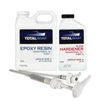 Totalboat 5:1 Marine Epoxy Resin Kit Quart Slow Hardener & Pumps For Repair New. Price: $87.82.