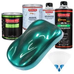 Dark Teal Metallic Premium Quart Kit Low Voc Urethane Basecoat Auto Paint New. Price: $235.99.