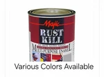 Majic Paint Kill Oil Base Rust-preventative Coating, 1 Qt. Various New. Price: $28.99.