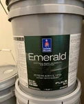 Sherwin-williams Brand New Emerald Interior Flat Paint Extra Whte. $99. Price: $99.99.
