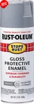 7786830 Stops Rust Spray Paint, 12 Oz, Gloss Smoke Gray New. Price: $9.99.