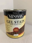 Minwax Gel Stain Multi-surface Oil-based Semi-transparent Wood Hickory New. Price: $27.60.