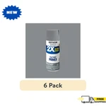 Rust-oleum American Accents 2X Ultra Cover Gray Primer, Flat Spray Paint 6 Pack New. Price: $33.99.