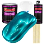 Restoration Shop Teal Green Metallic Acrylic Urethane Gallon Kit Auto Paint New. Price: $254.99.