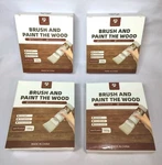 4 Sets All-in-one Paint White, Brush Touch-up For Furniture, Cabinet, Wood, Wall New. Price: $30.79.