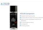 Aesub Transparent- 13.5 Fl. Oz. (400 Ml) Aerosol Can Disappearing 3D Spray New. Price: $45.99.