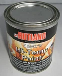 Rutland 1200-DEGREE Brush-on Flat Stove Paint, 16 Fluid Ounce, Black #81 New!. Price: $34.99.