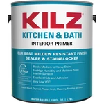 Kilz Kitchen & Bath Water-based Low Voc Interior Primer Sealer Stainblocker, New. Price: $49.31.