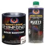 House Of Kolor S2-25 Jet Black Solid Basecoat Quart Kit +slow Poured From Gallon New. Price: $142.49.