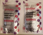 Levaka Glitter Paint Additive, Holographic Silver For Walls..., See Desc Used. Price: $35.99.