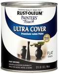Rust Oleum Painter's Touch Flat Black Multi Purpose 1 Quart Indoor Outdoor New. Price: $23.09.