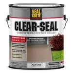 Clear-seal, Seal-krete Gloss Concrete Protective SEALER-607001, Gallon New. Price: $43.89.