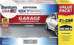 261845 Epoxyshield Garage Floor Coating Kit, 2.5 Car, Gloss Gray New. Price: $276.54.