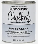Rust-oleum 287722 Chalked Paint Finish Matte Clear, 30-OZ. New. Price: $144.90.