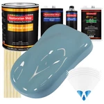 Glacier Blue Gallon Urethane Basecoat Clearcoat Car Auto Paint Kit New. Price: $353.99.