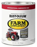 Rust-oleum 280109 Farm & Implement Enamel Paint, Quart, International Harvester New. Price: $31.32.