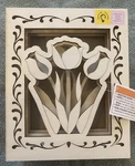 Make Market Led Tulip Shadow Box Wood Decor Diy Paint Craft Kit New. Price: $12.99.