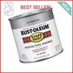 Rust-oleum 7715730 Protective Enamel 1/2 Pint Oil Base Paint, Aluminum New. Price: $26.14.