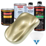 Antique Gold Metallic Premium Quart Urethane Basecoat Clearcoat Auto Paint Kit New. Price: $212.99.