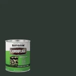 (4)-RUST-OLEUM 1 Qt. Camouflage Brush Paint, Deep Forest Green 379560 New. Price: $108.89.