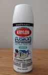 Krylon Fusion For Plastic Spray Paint Dover White 2422 Satin New. Price: $36.95.