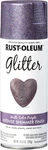 342607 Specialty Glitter Spray Paint, 10.25 Oz, Purple Multi-color New. Price: $35.54.
