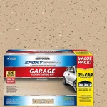 Garage Epoxy Shield Floor Kit 240 Oz. Tan High-gloss 2.5-CAR Waterproof Sealant New. Price: $204.57.