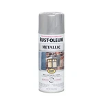 Rust-oleum 7271830 Stops Metallic Spray Paint, 11 Oz, Silver New. Price: $16.32.