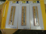 3 Pack Taylor Wood Wall Thermometer New. Price: $11.99.